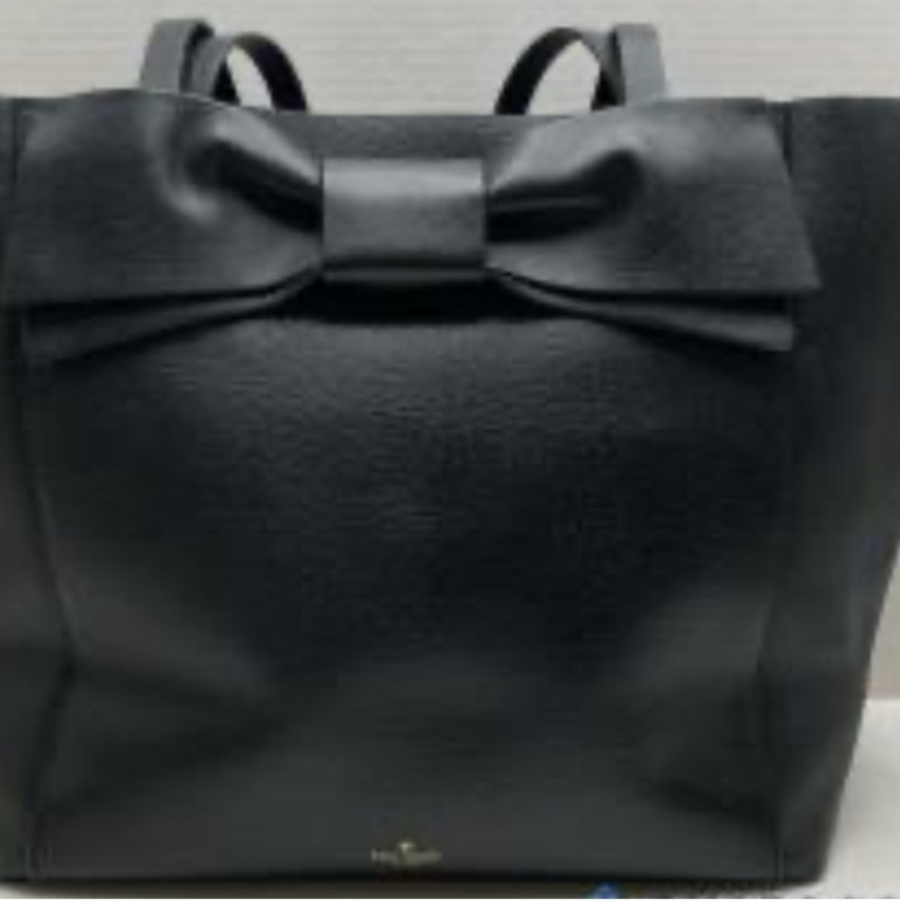 Kate Spade Black Bow Tote Bag